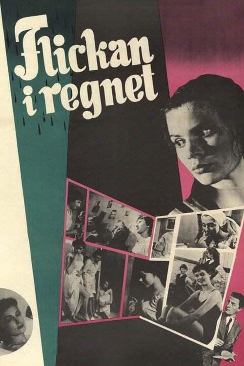 Movie poster for Flickan i regnet (1955)