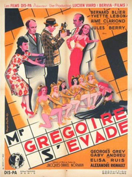 Movie poster for Mr. Gregoire Runs Away (1946)