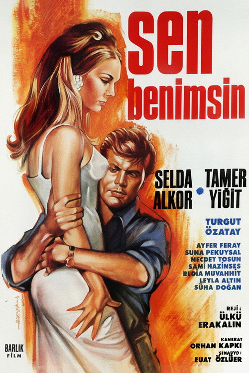 Movie poster for Sen Benimsin (1967)