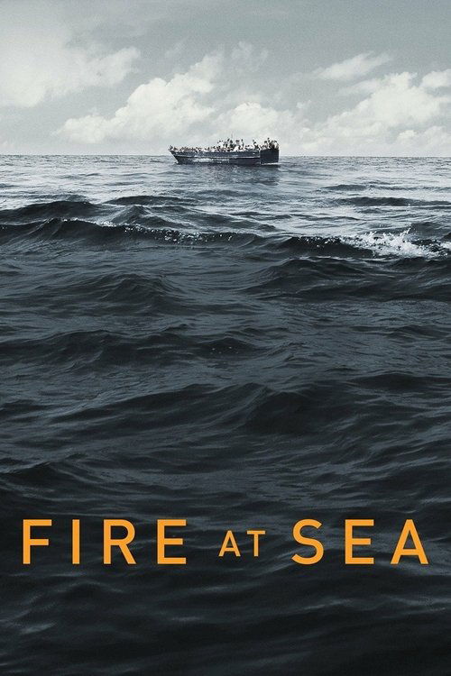 Movie poster for Fire at Sea (2016)