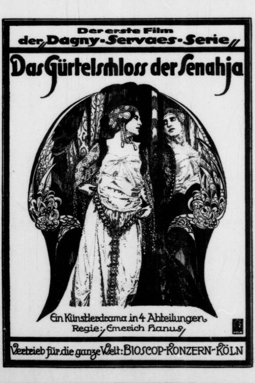 Movie poster for Das Gürtelschloß der Senahja (1918)