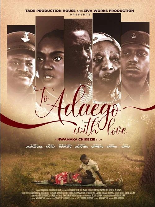 Movie poster for To Adaego with Love (2025)