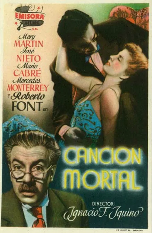 Movie poster for Canción mortal (1948)