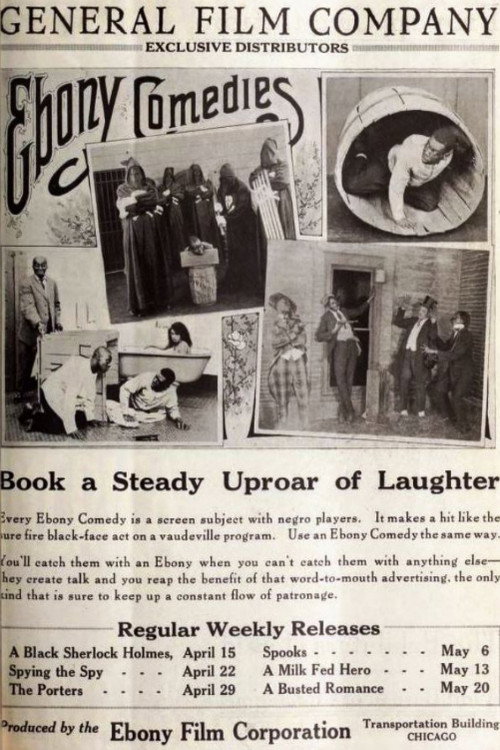 Movie poster for A Black Sherlock Holmes (1918)