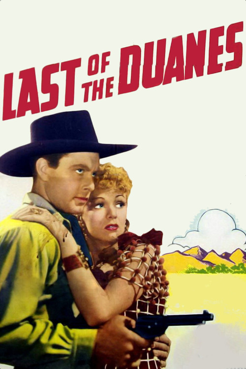Movie poster for Last of the Duanes (1941)