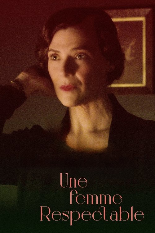Movie poster for A Respectable Woman (2023)