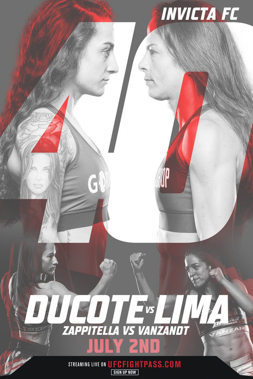 Movie poster for Invicta FC 40: Ducote vs Lima (2020)