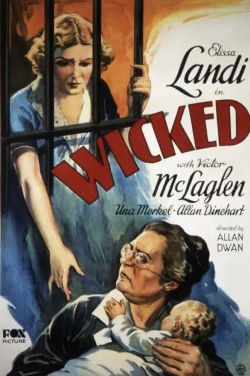 Movie poster for Wicked (1931)