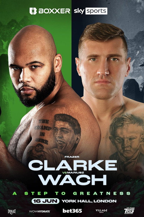 Movie poster for Frazer Clarke vs. Mariusz Wach (2023)