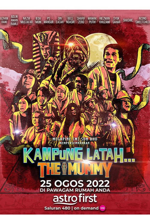 Movie poster for Kampung Latah… The Mummy (2022)