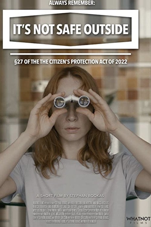 Movie poster for It’s Not Safe Outside (2021)