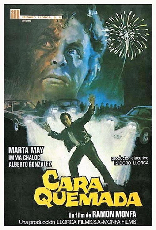 Movie poster for Cara quemada (1980)