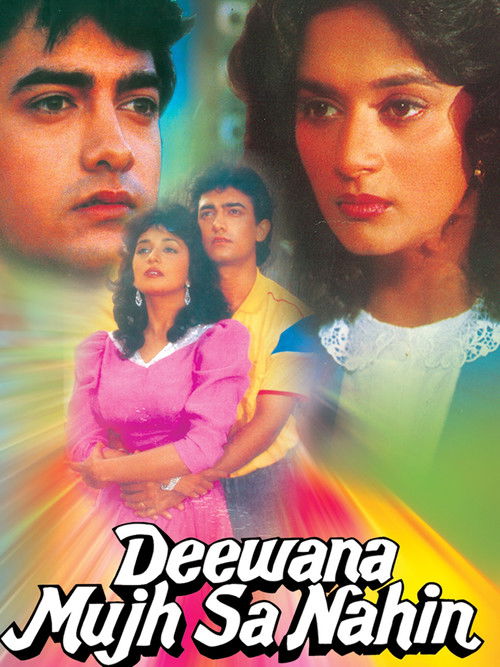 Movie poster for Deewana Mujh Sa Nahin (1990)
