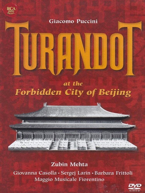 Movie poster for Puccini: Turandot at the Forbidden City of Beijing (1999)