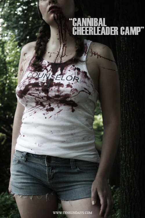 Movie poster for Cannibal Cheerleader Camp (2008)