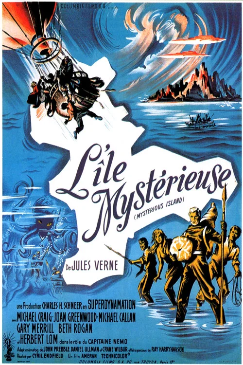 Series poster for Mysterious Island (1973)