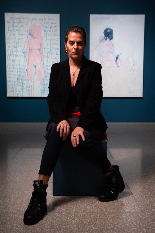 Movie poster for Emin/Munch: Between the Clock and the Bed (2020)