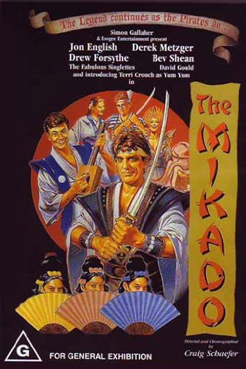 Movie poster for The Mikado (1996)