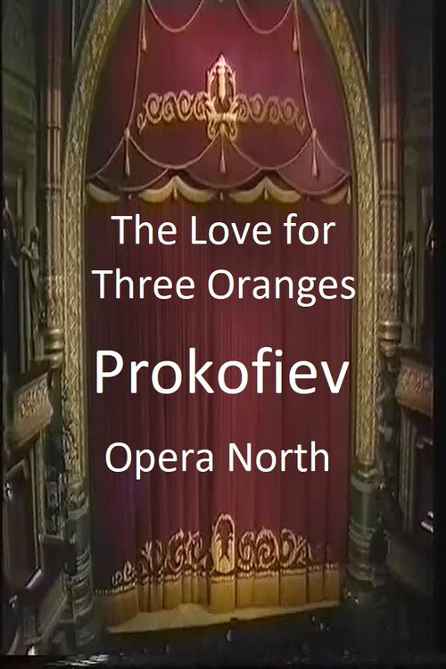 Movie poster for The Love For Three Oranges - Opera North (1989)
