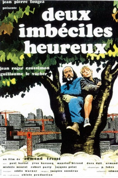 Movie poster for Deux imbéciles heureux (1976)
