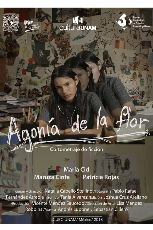 Movie poster for Blossoms in Agony (2018)