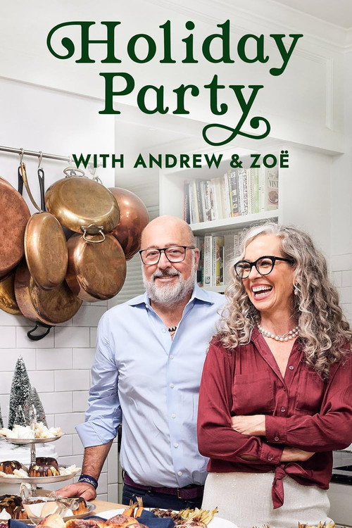 Movie poster for Holiday Party with Andrew and Zoë (2023)