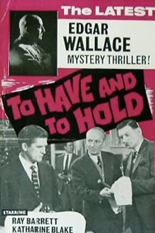 Movie poster for To Have and to Hold (1963)