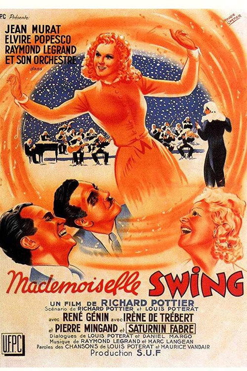 Movie poster for Mademoiselle Swing (1942)