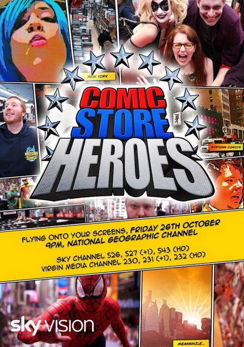 Movie poster for Comic Store Heroes (2012)