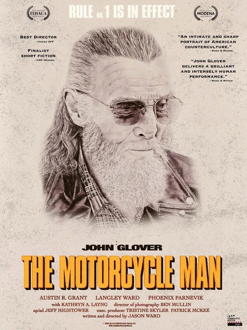Movie poster for The Motorcycle Man (2025)