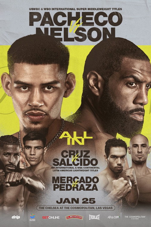 Movie poster for Diego Pacheco vs. Steven Nelson (2025)