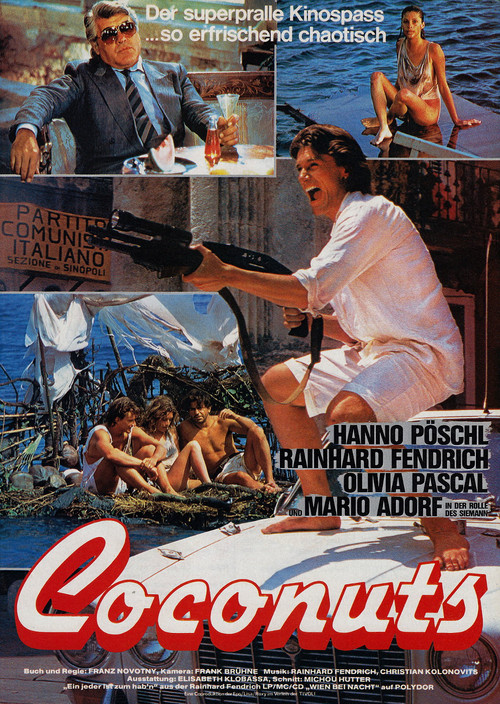 Movie poster for Coconuts (1985)
