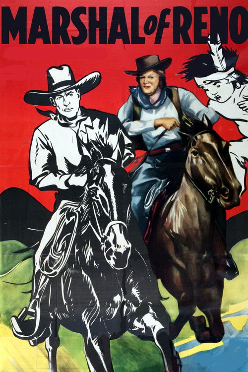 Movie poster for Marshal of Reno (1944)