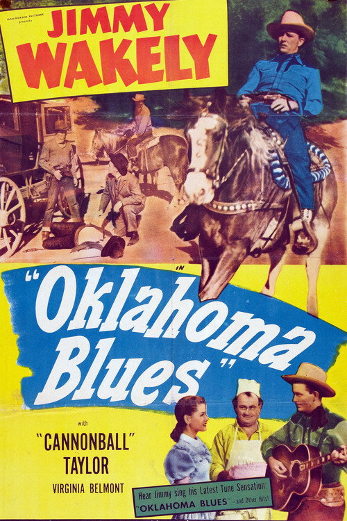 Movie poster for Oklahoma Blues (1948)