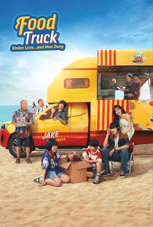 Movie poster for Food Truck: Stolen Love... and Moo Deng (2025)