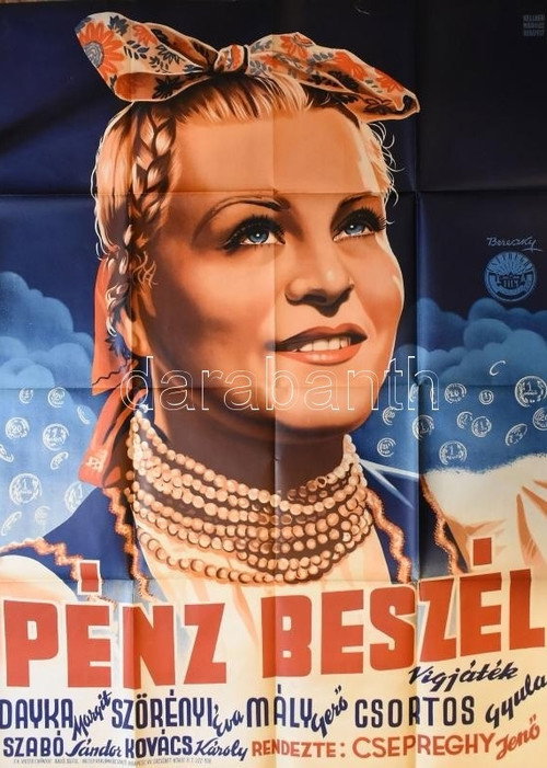 Movie poster for Pénz beszél (1940)