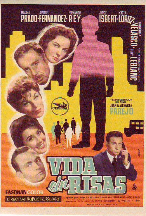 Movie poster for Vida sin risas (1960)