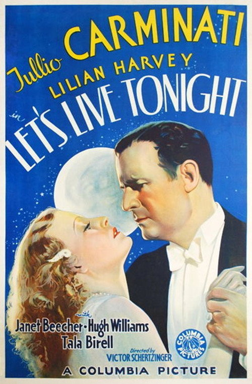 Movie poster for Let's Live Tonight (1935)