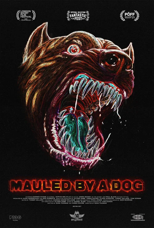 Movie poster for Mauled By a Dog (2024)