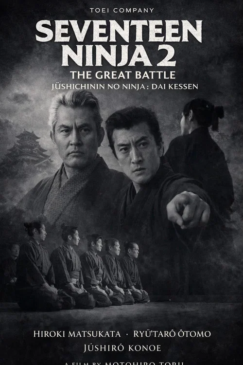 Movie poster for Seventeen Ninja 2: The Great Battle (1966)