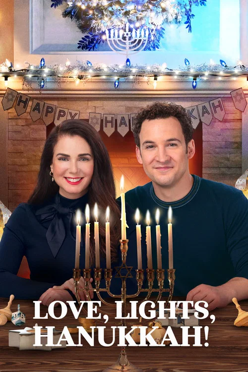 Movie poster for Love, Lights, Hanukkah! (2020)