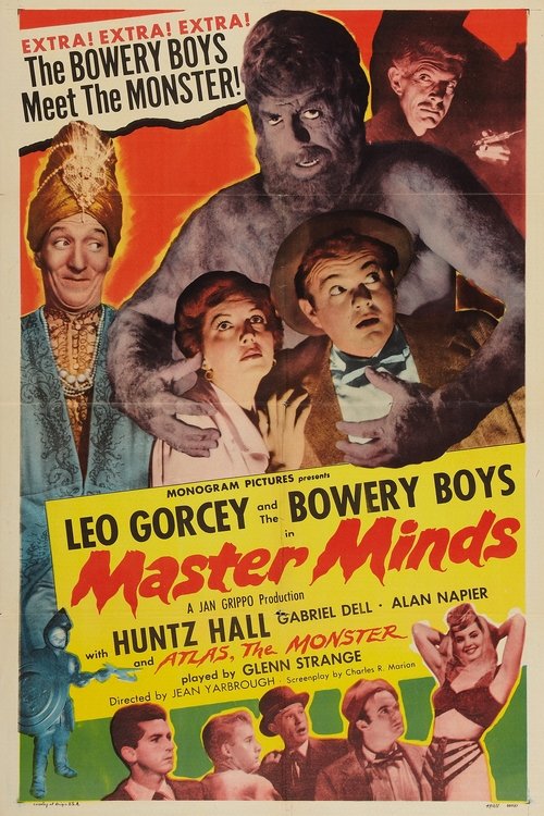 Movie poster for Master Minds (1949)