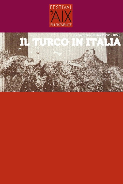 Movie poster for Il Turco in Italia - Festival d'Aix-en-Provence (2014)