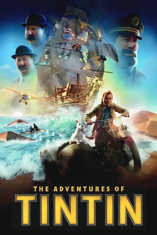 Movie poster for The Adventures of Tintin (2011)