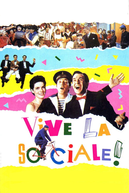 Movie poster for Vive la sociale ! (1983)