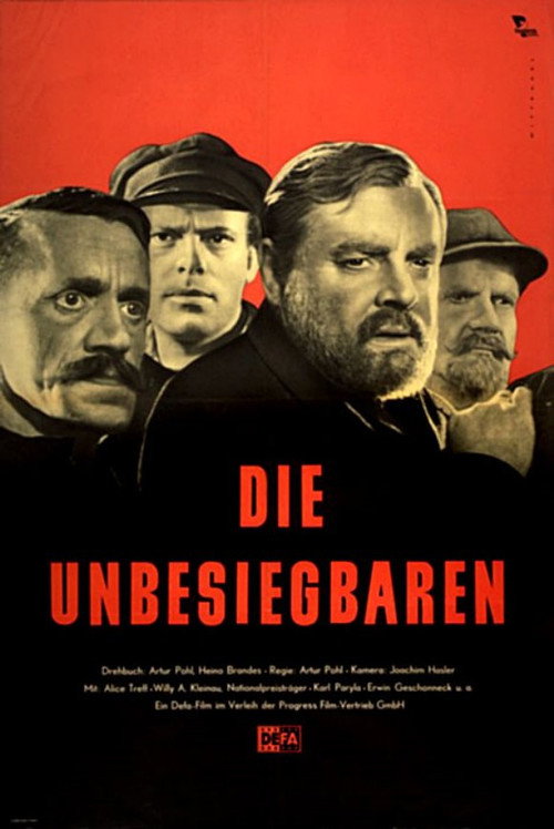 Movie poster for Die Unbesiegbaren (1953)