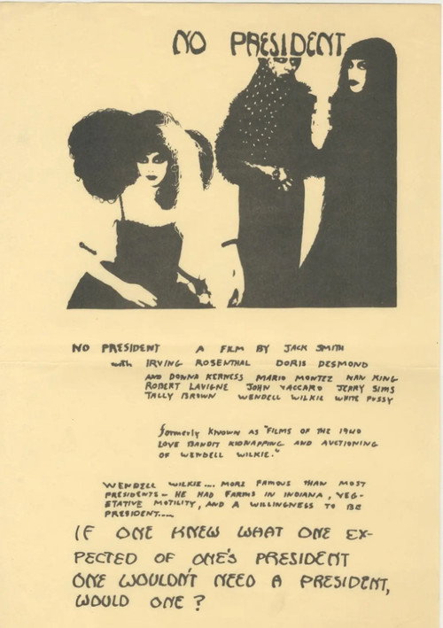 Movie poster for No President (1969)