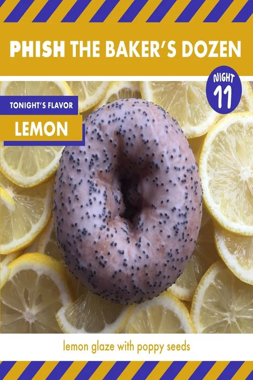 Movie poster for Phish: The Baker's Dozen: Night 11 - Lemon (2017)