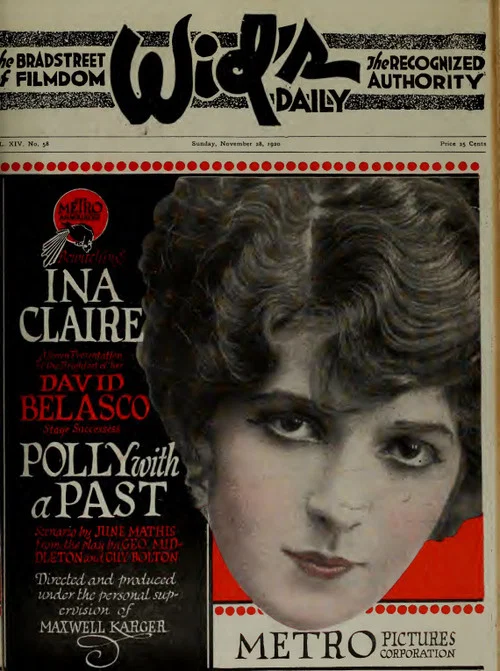 Movie poster for Polly with a Past (1920)