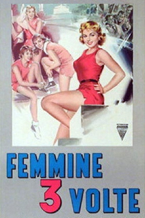 Movie poster for Female Three Times (1957)